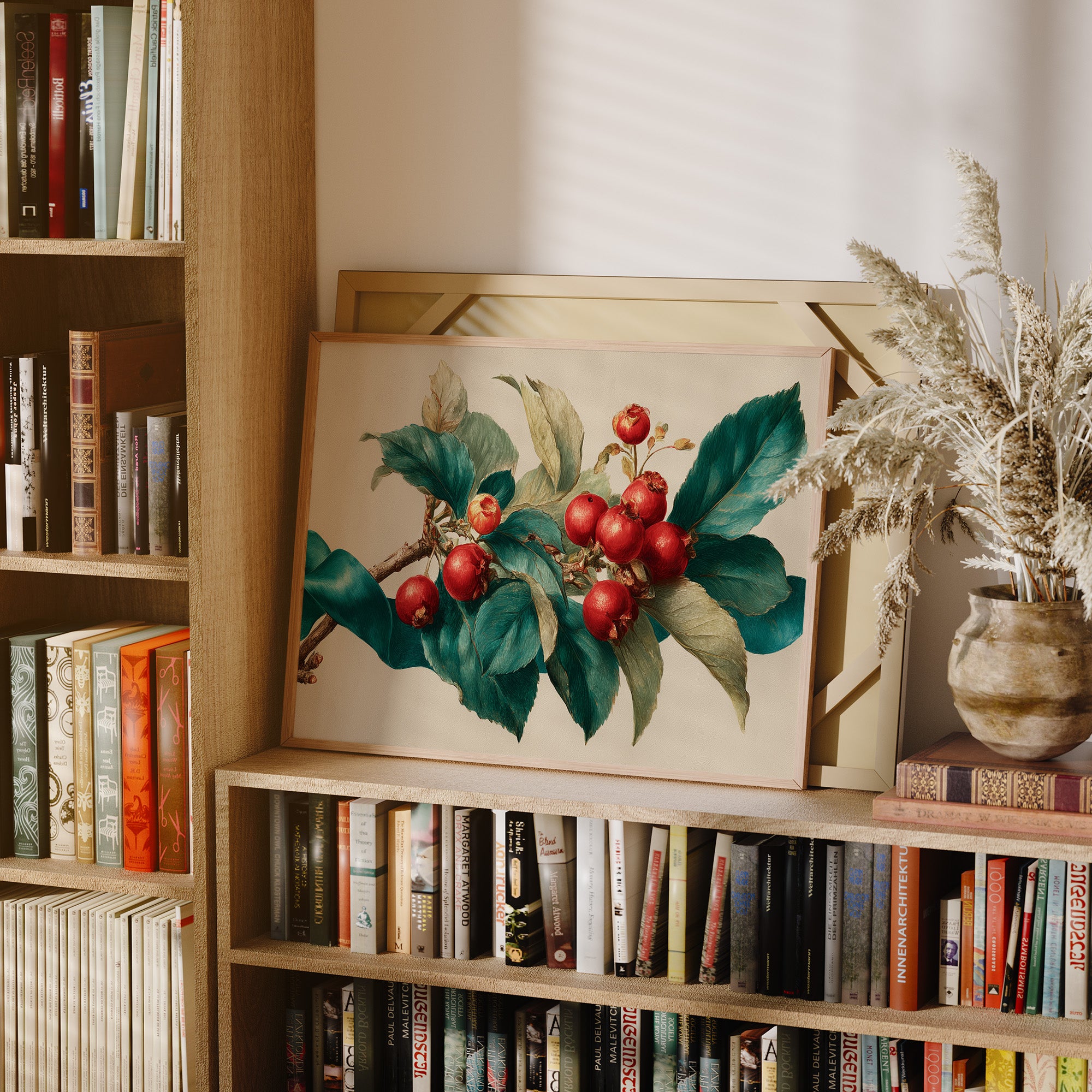 Winterberry Branch in Botanical Study
