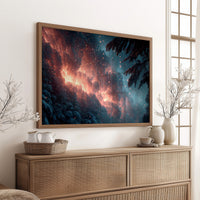 Winter Nebula Above the Pines