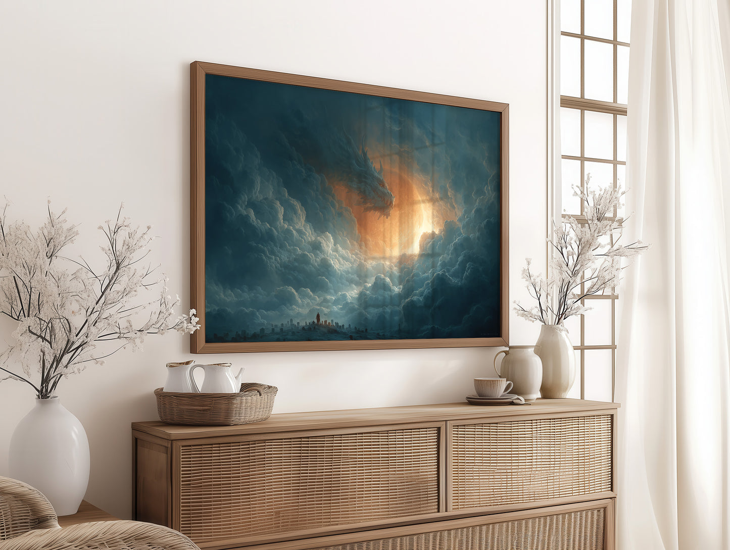 Dragon in the Storm Clouds