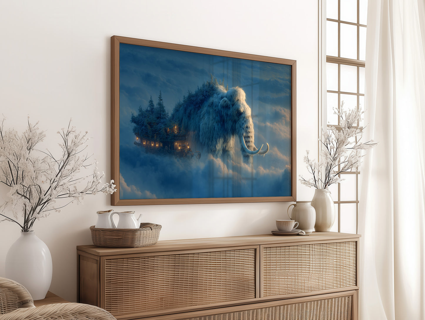 Village on the Great White Mammoth