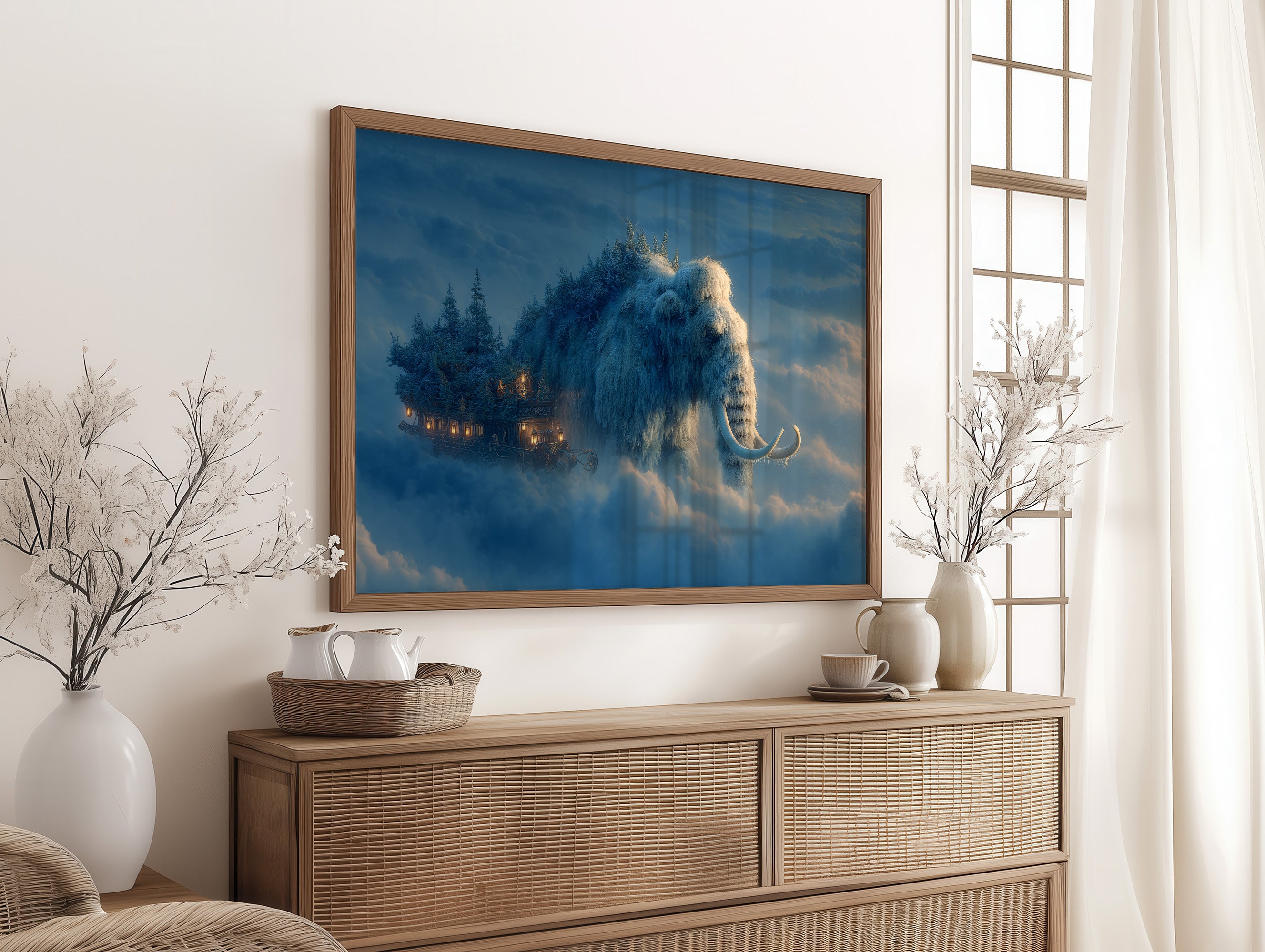 Village on the Great White Mammoth