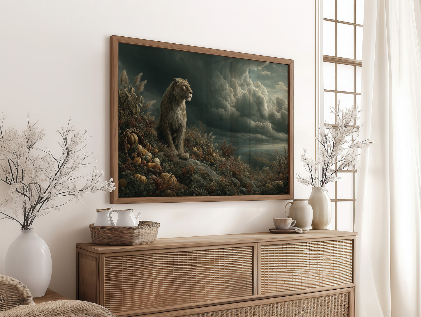 Lion Watch Over the Harvest