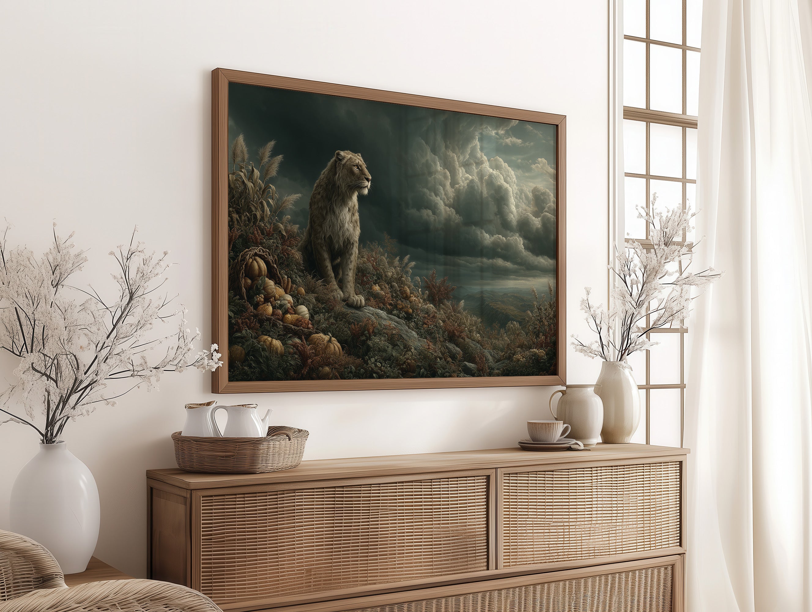 Lion Watch Over the Harvest