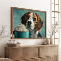 Beagle with Whipped Cocoa
