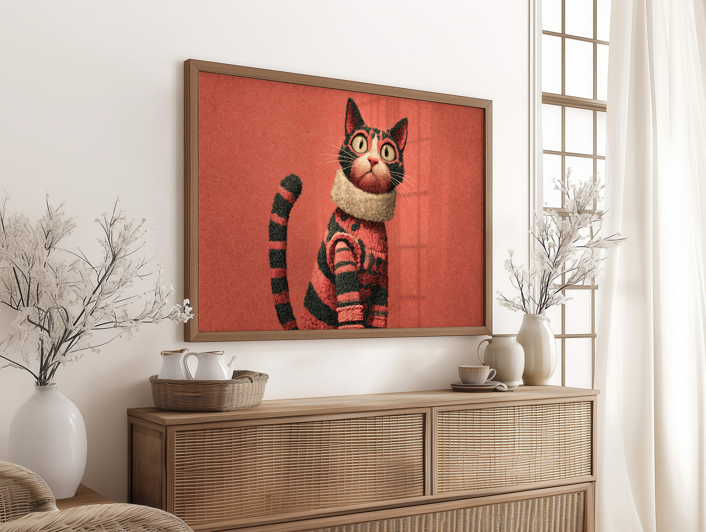 Wide Eyed Coral Tabby