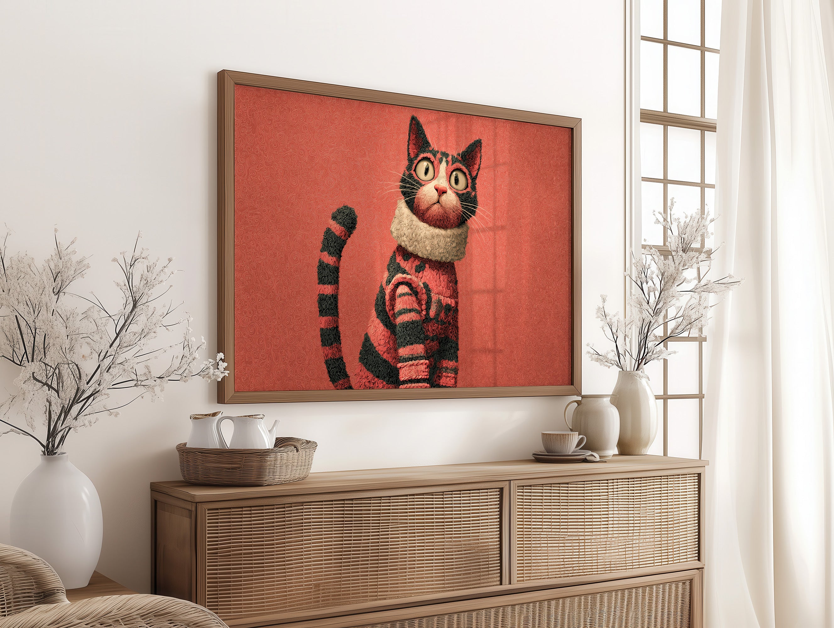 Wide Eyed Coral Tabby