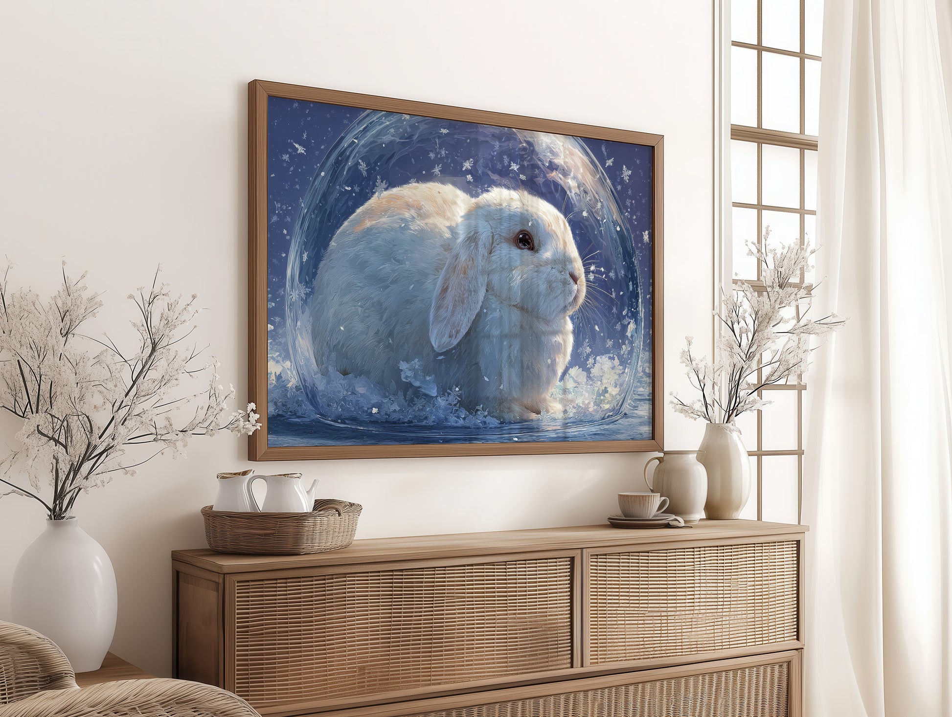Lop Ear Winter Dreaming