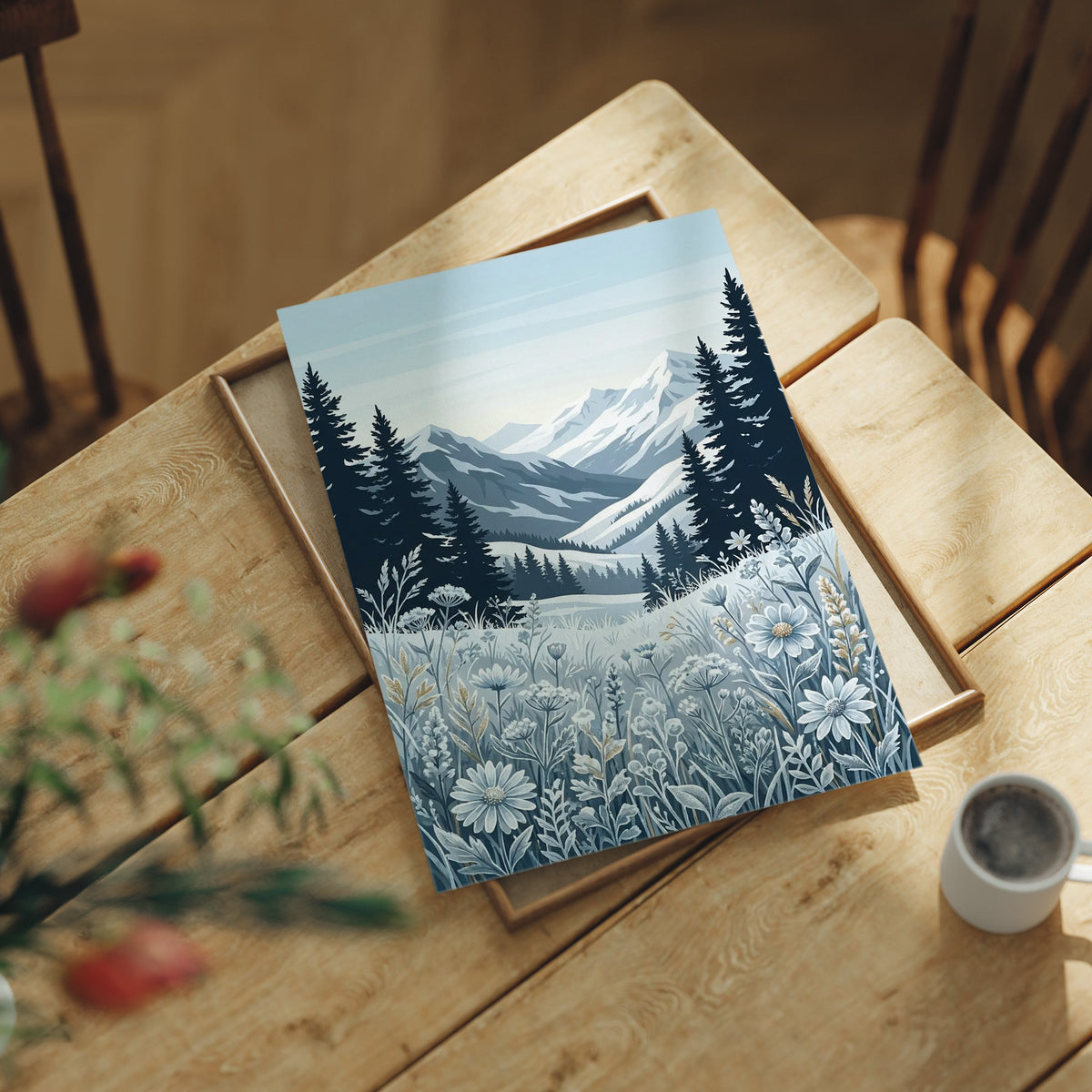 Frosted Meadow: Wildflowers Refuse to Hibernate