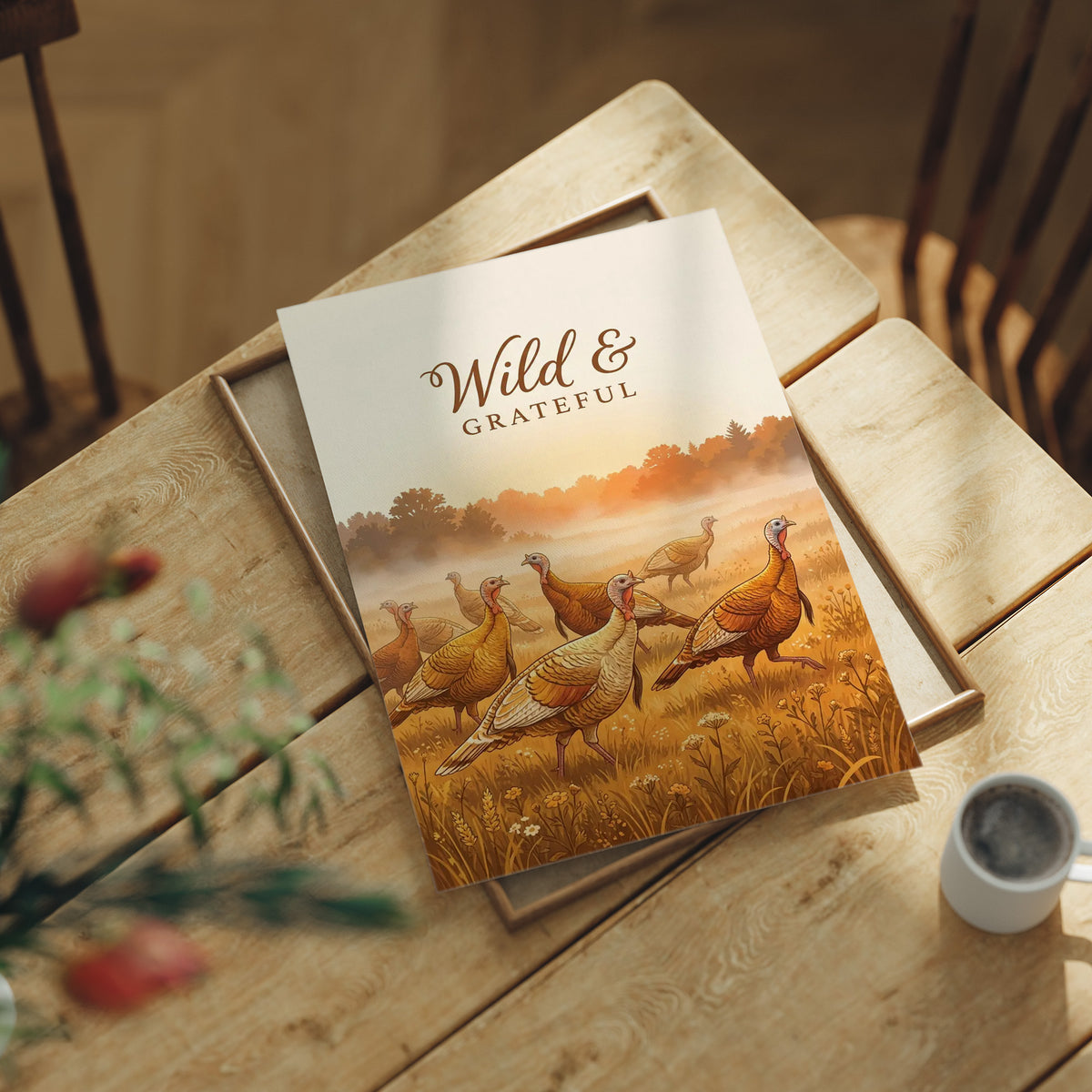 Wild & Grateful: Turkeys Leaving Town
