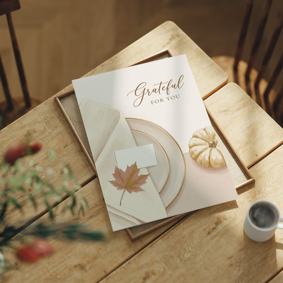 Grateful For You: Seat Saved, Name Pending
