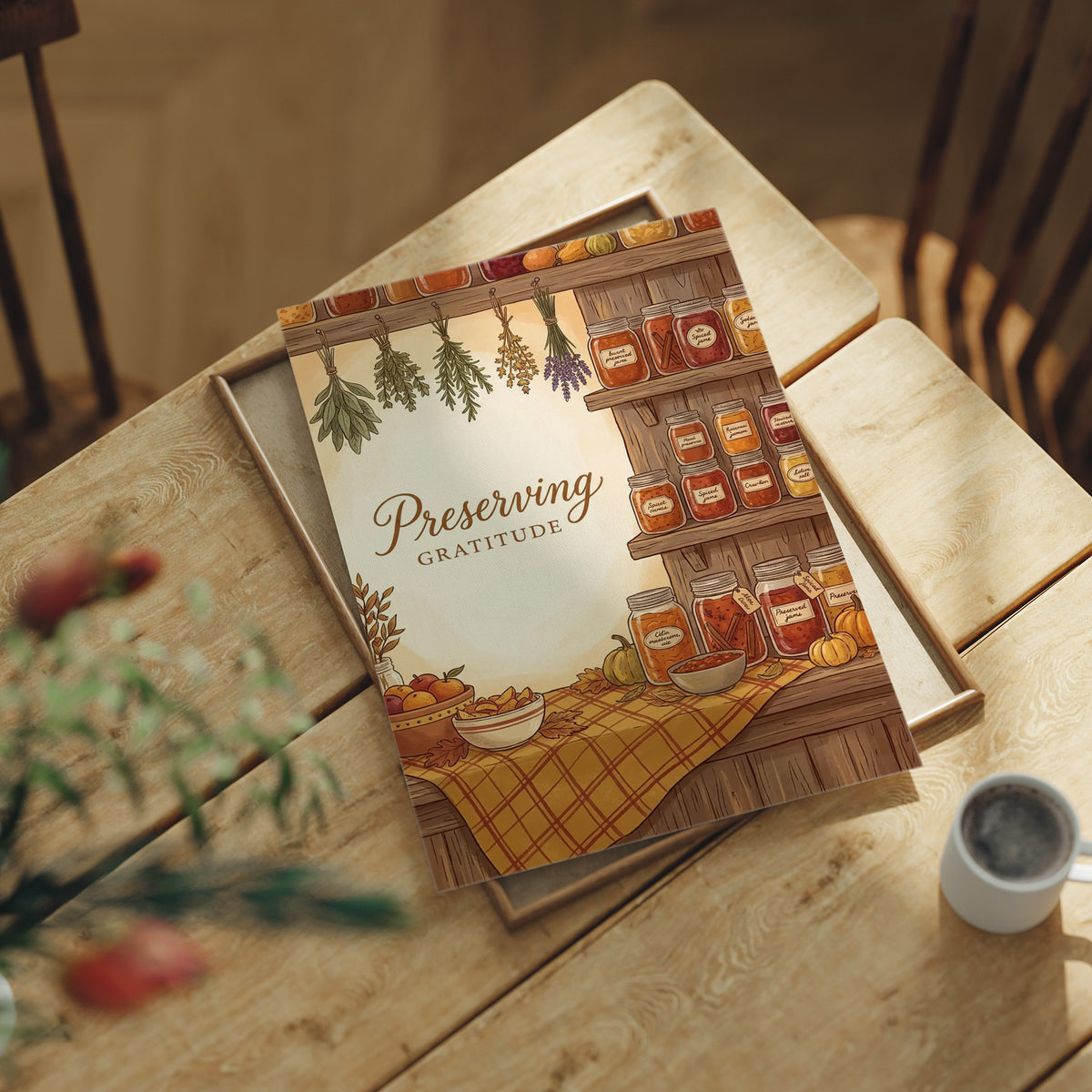 Preserving Gratitude: Pantry Fully Stocked Till Spring