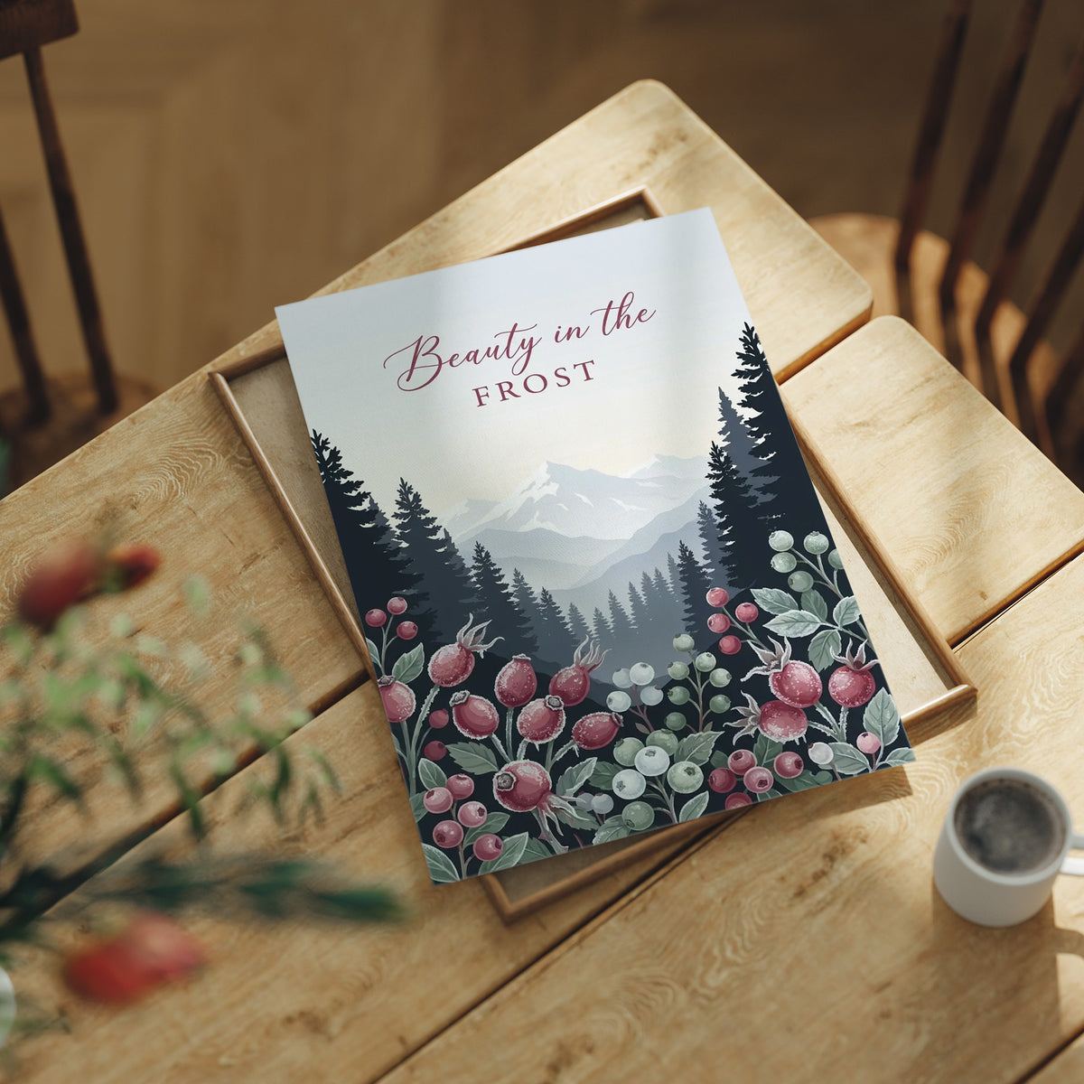 Beauty in the Frost: Sugar-Coated Berries