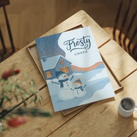 Frosty Cheer: Snow Family Portrait
