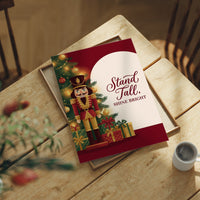 Stand Tall, Shine Bright: Nutcracker on Guard Duty