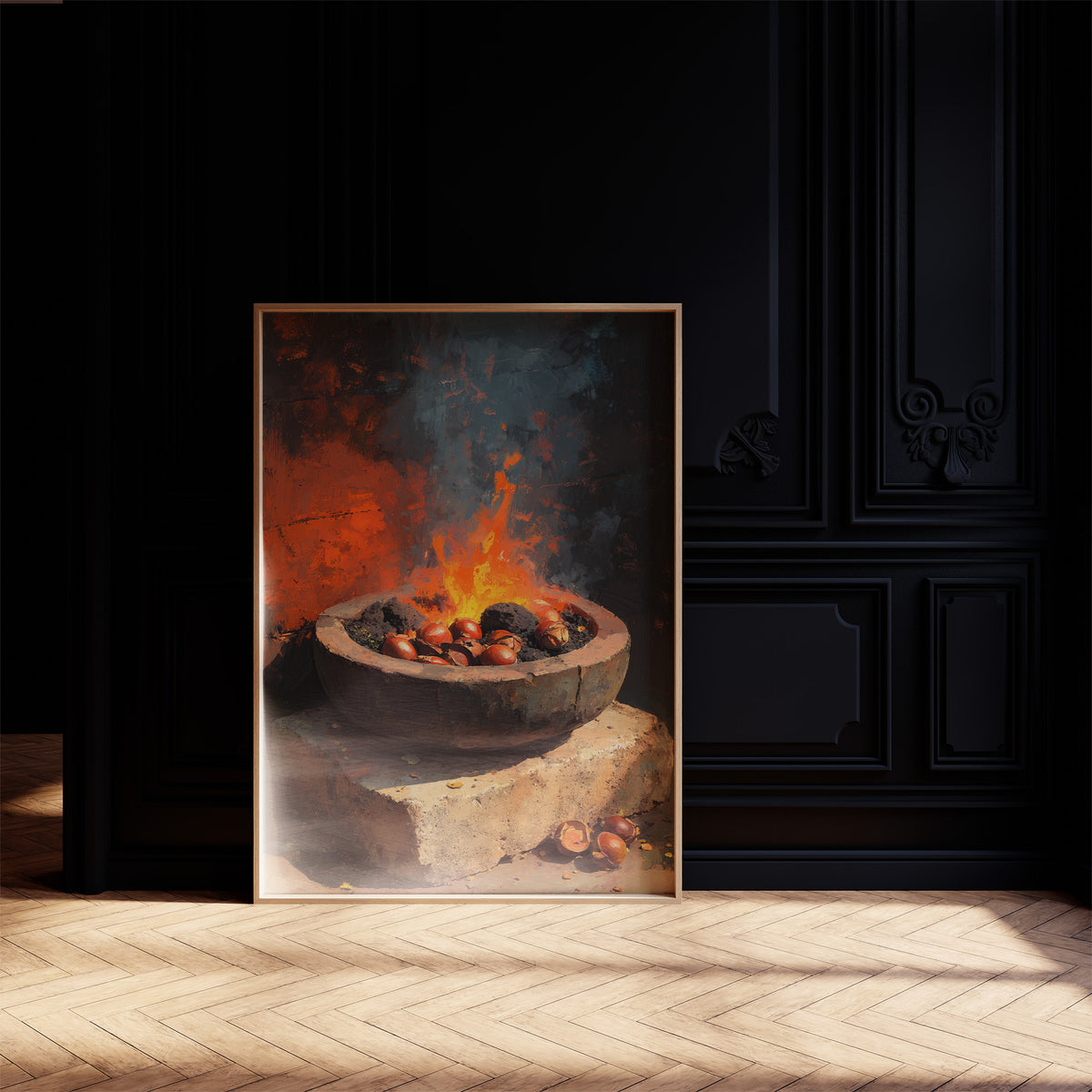 Chestnuts Roasting: Some Made a Run for It