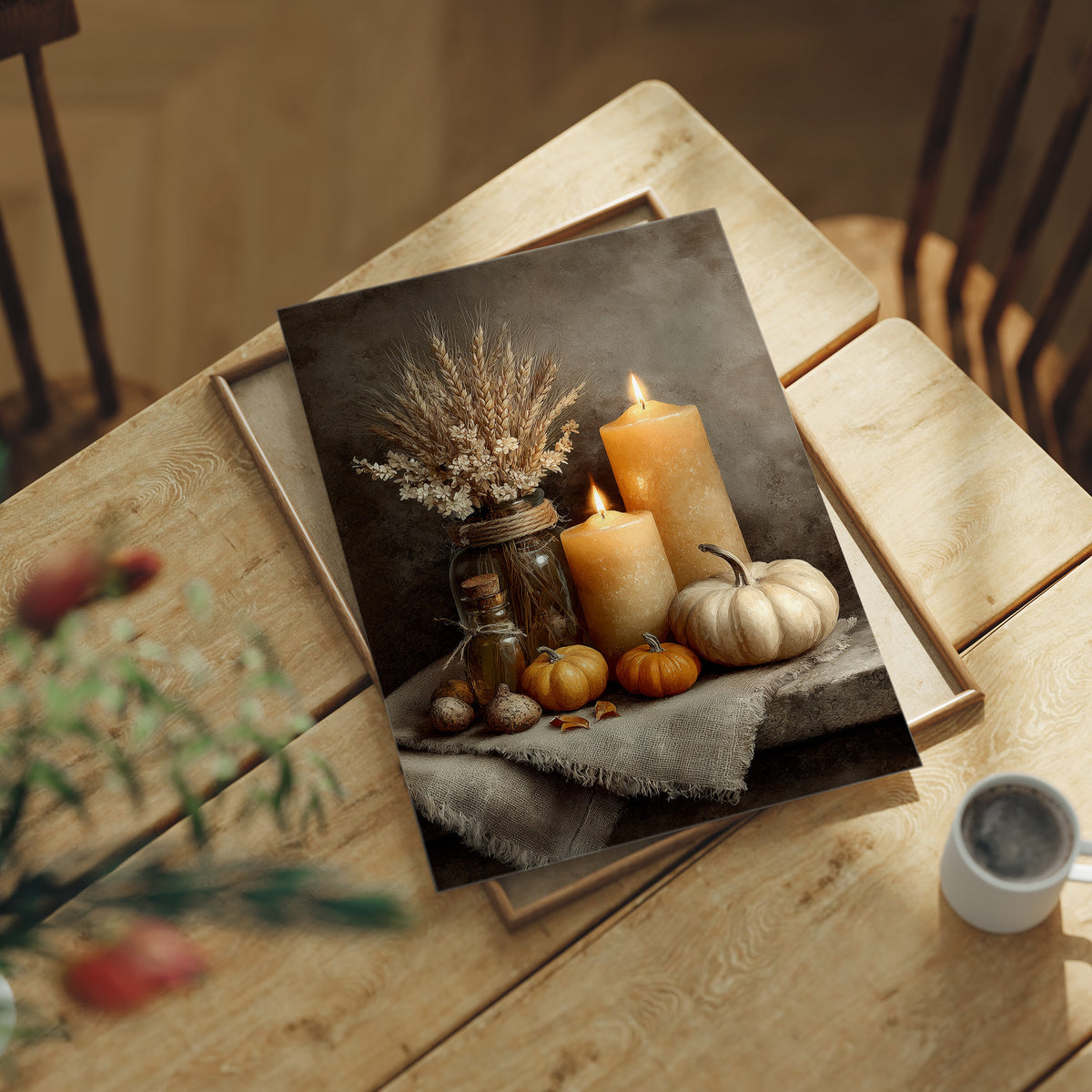 Neutral Harvest: Even the Candles Are Beige