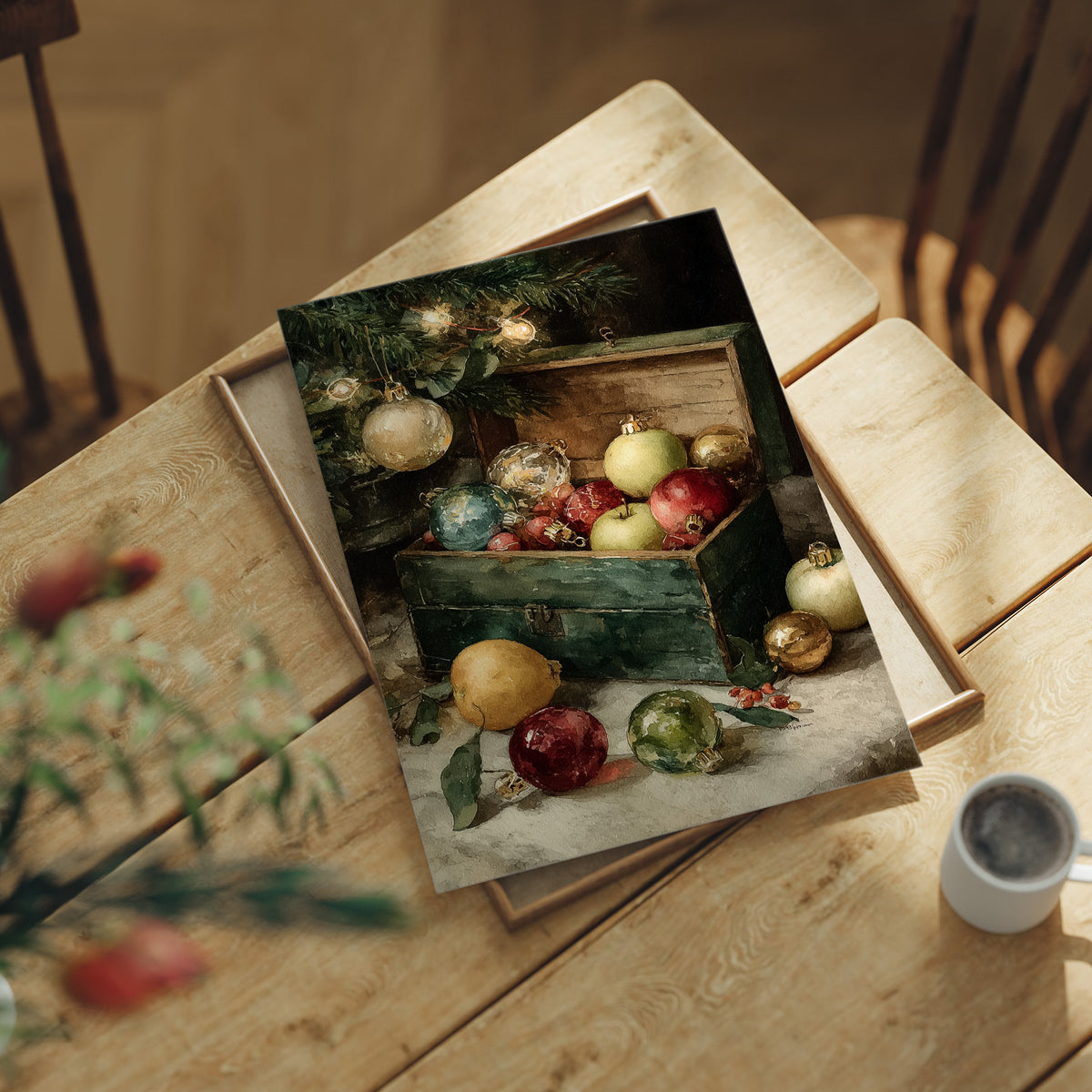 Ornament Box: An Apple Snuck In