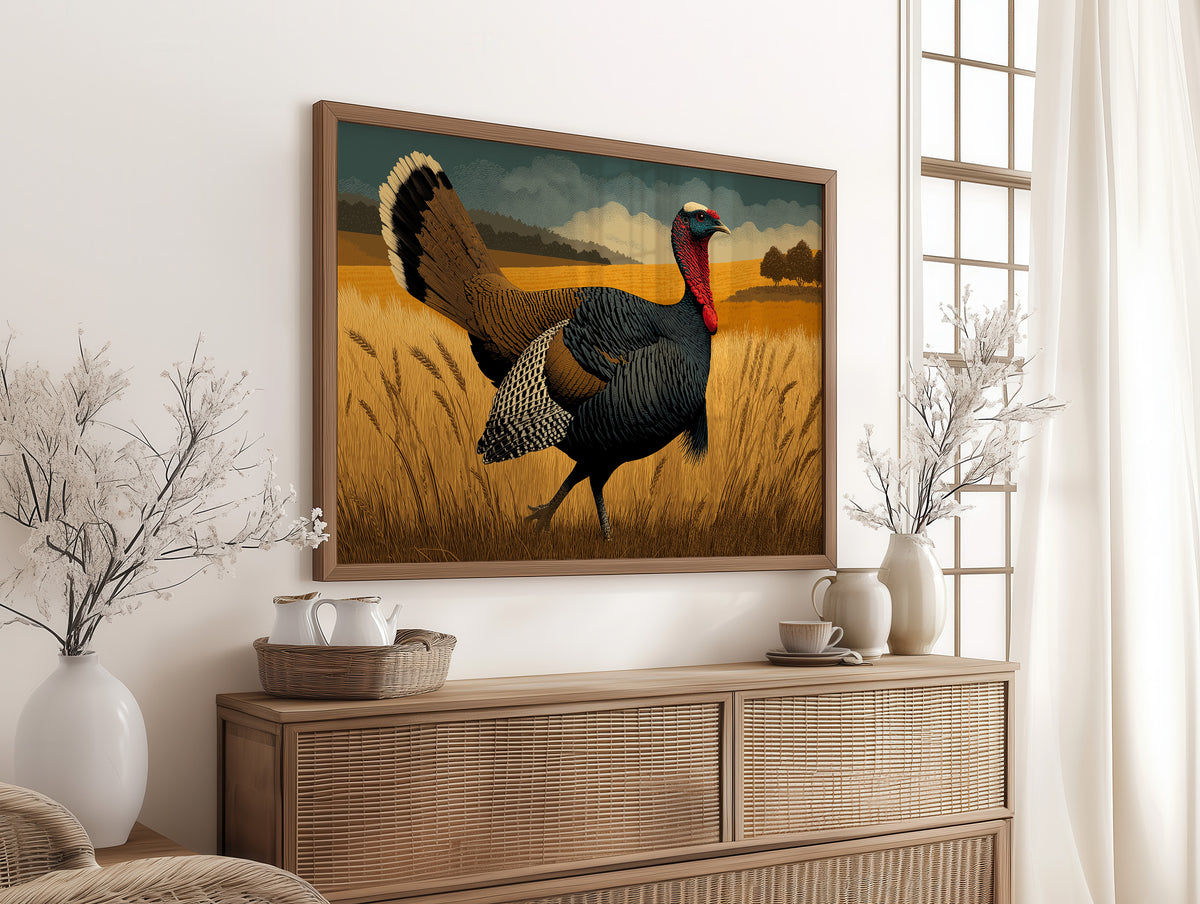 Turkey Strutting, Fully Unaware of November
