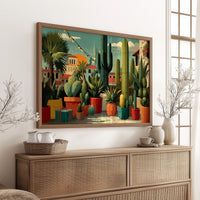 Desert Christmas, Cactus Declines Ornaments