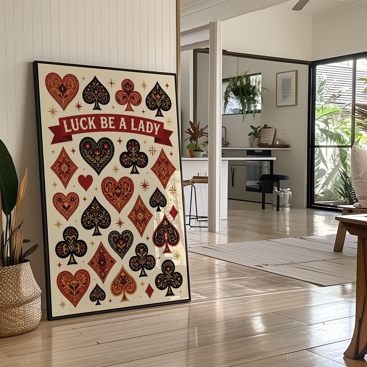 She Never Shows Her Hand