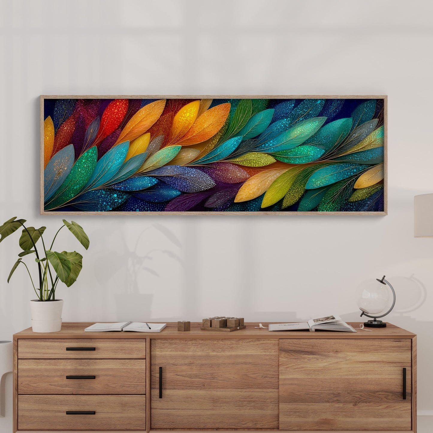 Spectrum Leaves In Motion