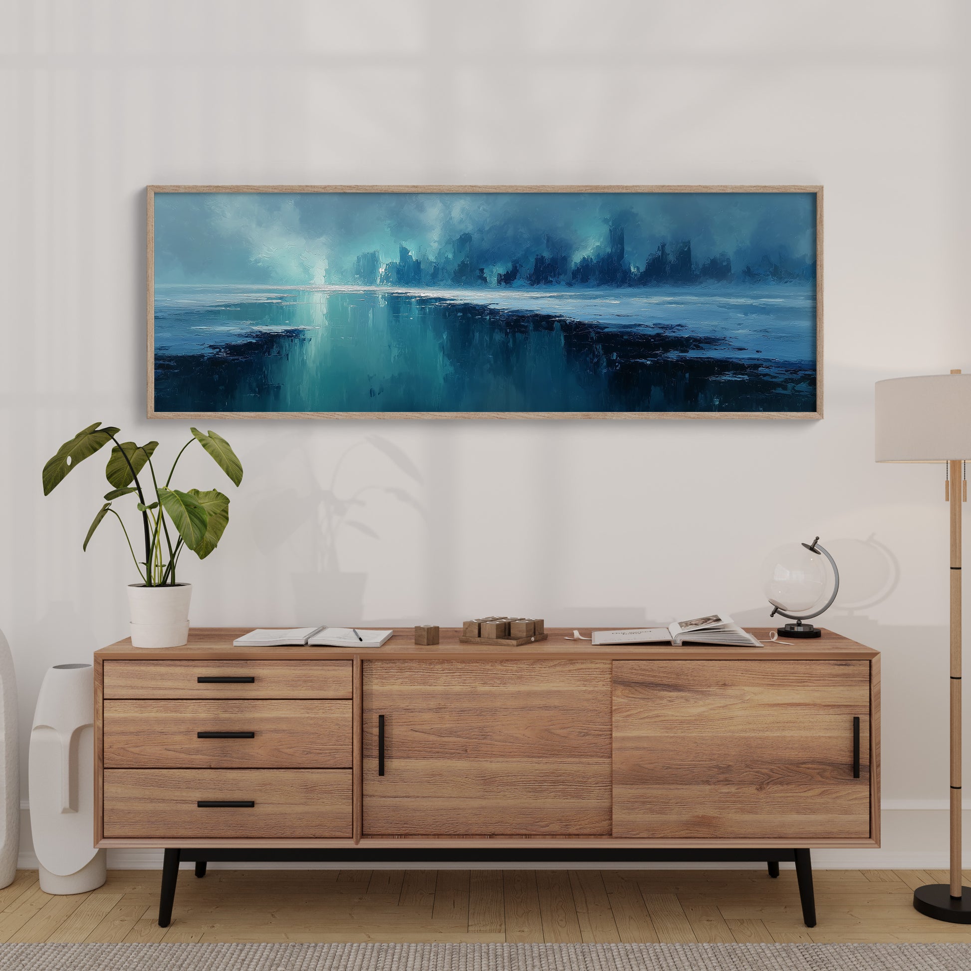 City of Quiet Blue Horizons