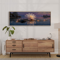 Lotus Light at Dusk