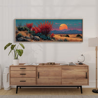 Desert Bloom at Sundown