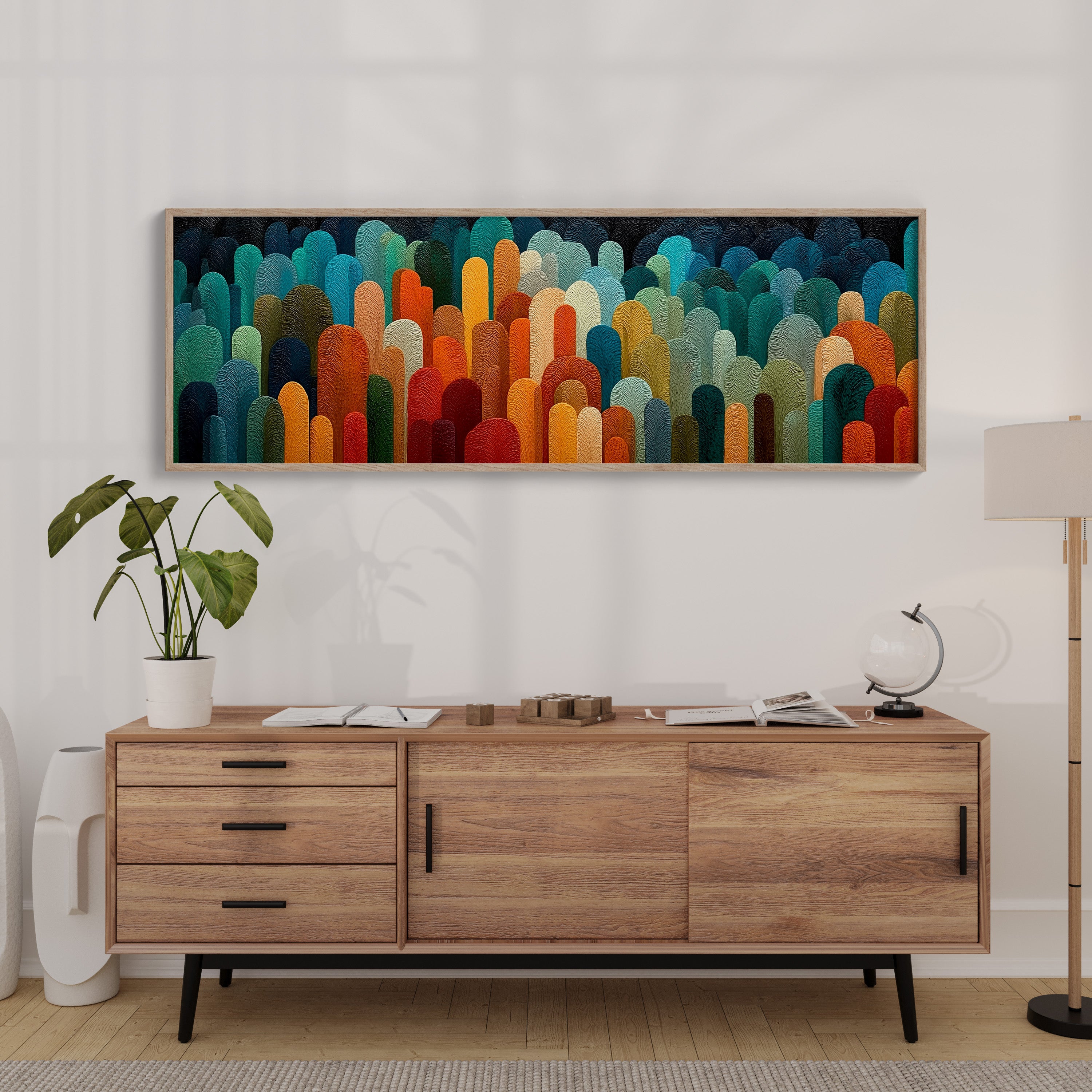 Harvest Hills in Layered Light