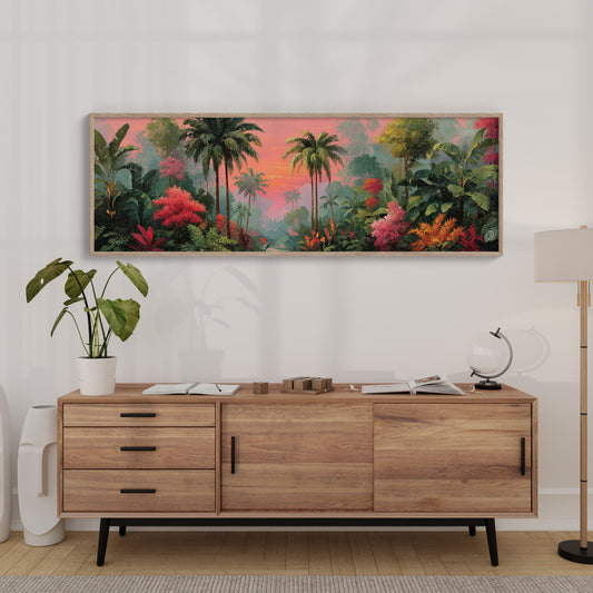 Blush Sky Tropical Haven