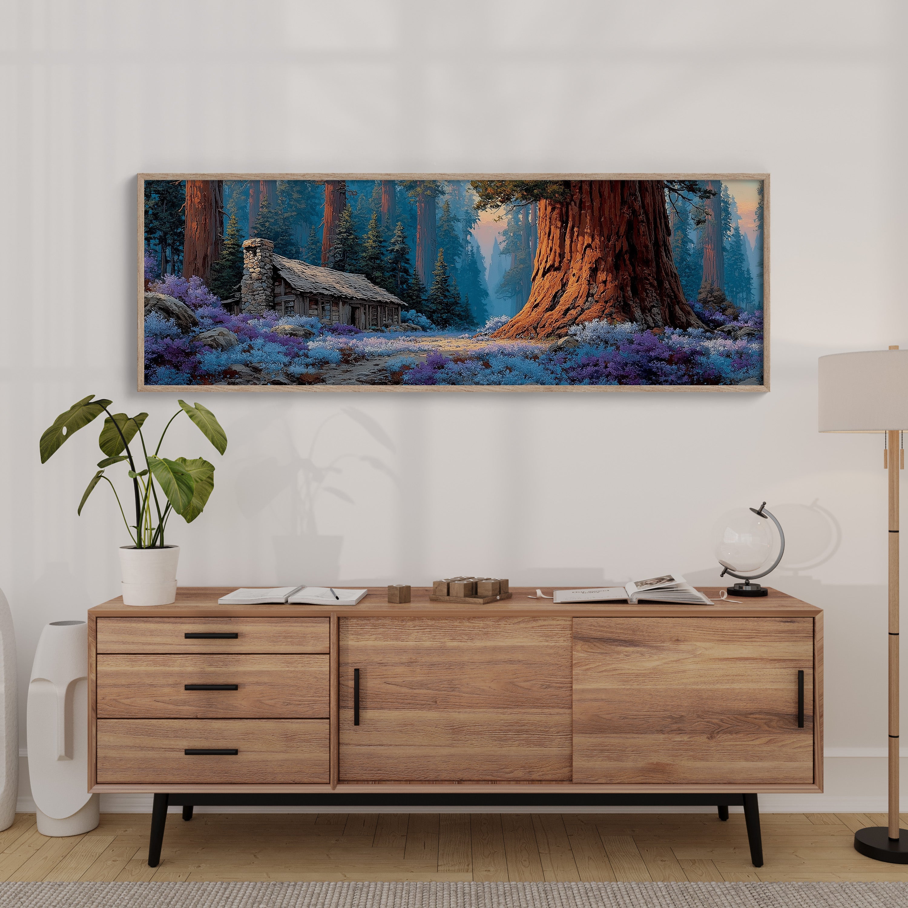 Cabin Beneath the Redwoods
