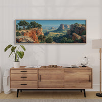 Sunlit Canyon Overlook