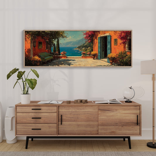 Mediterranean Terrace by the Sea