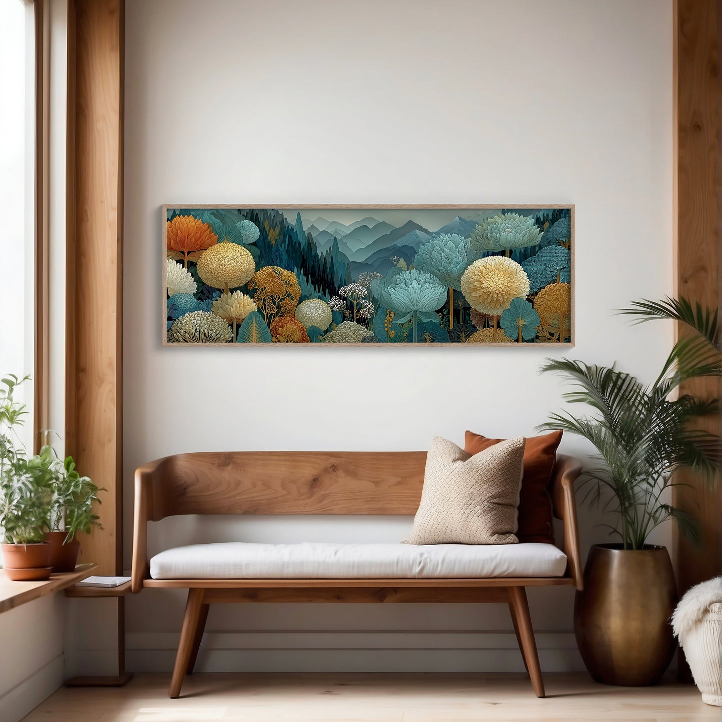 Botanical Reverie In Mountain Mist