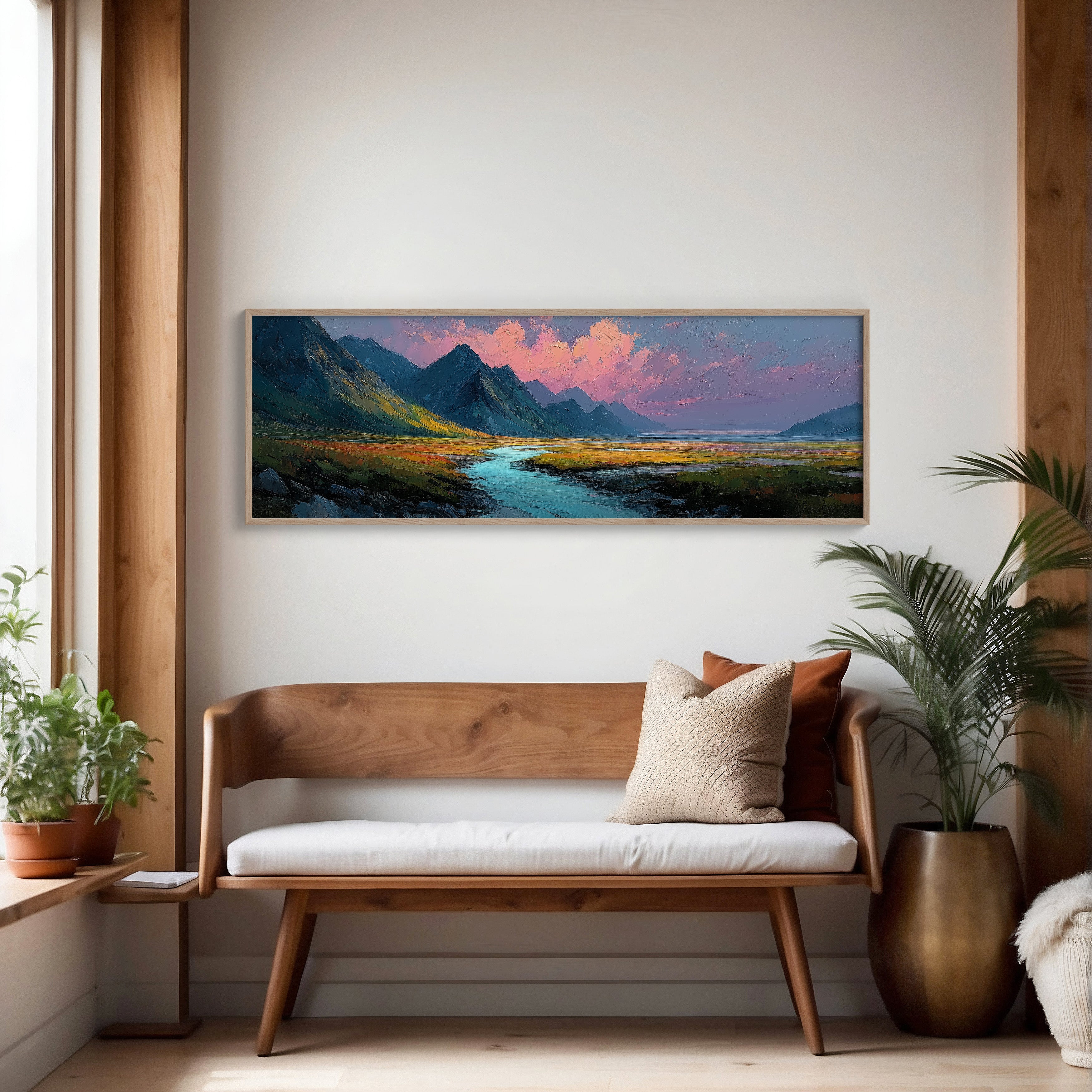 River of Light Through the Valley