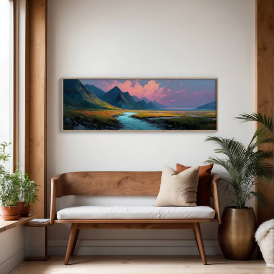 River of Light Through the Valley