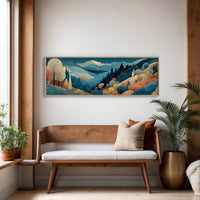 Quiet Valleys Beneath Distant Peaks