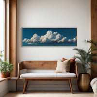 Towering Clouds In Endless Blue