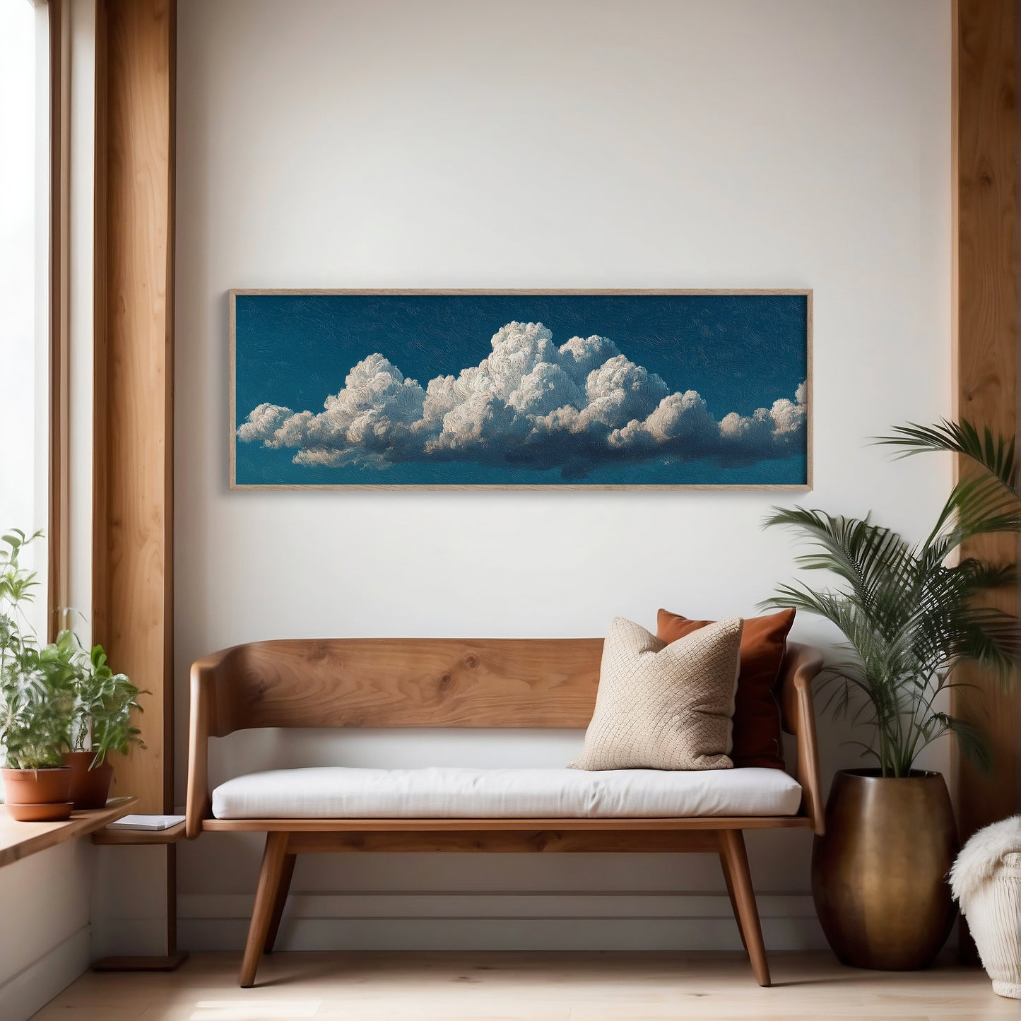 Towering Clouds In Endless Blue