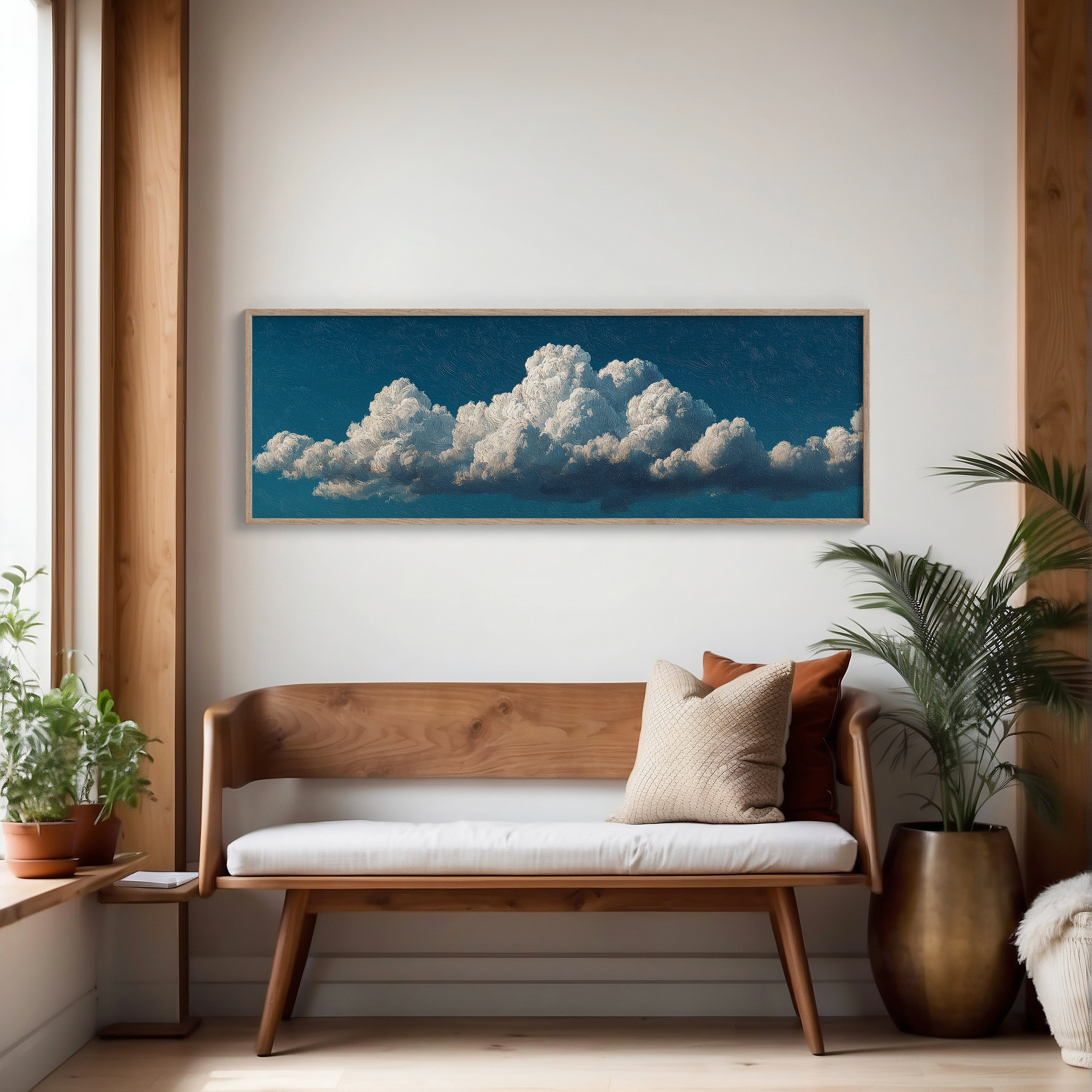 Towering Clouds In Endless Blue