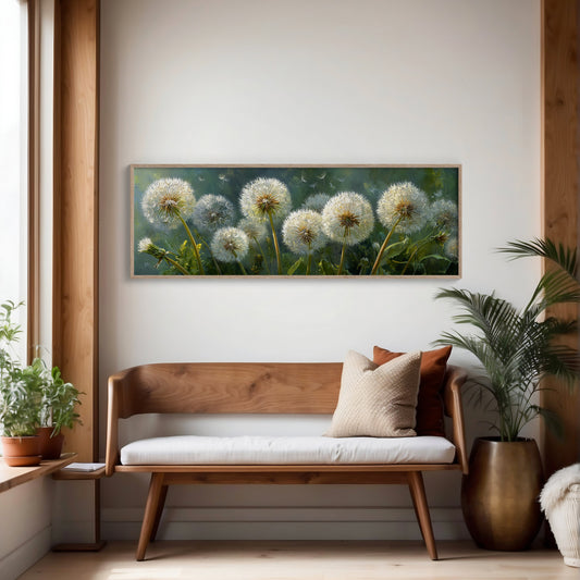 Dandelion Wishes In Morning Light