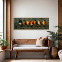 Seven Little Birds On A Quiet Wire