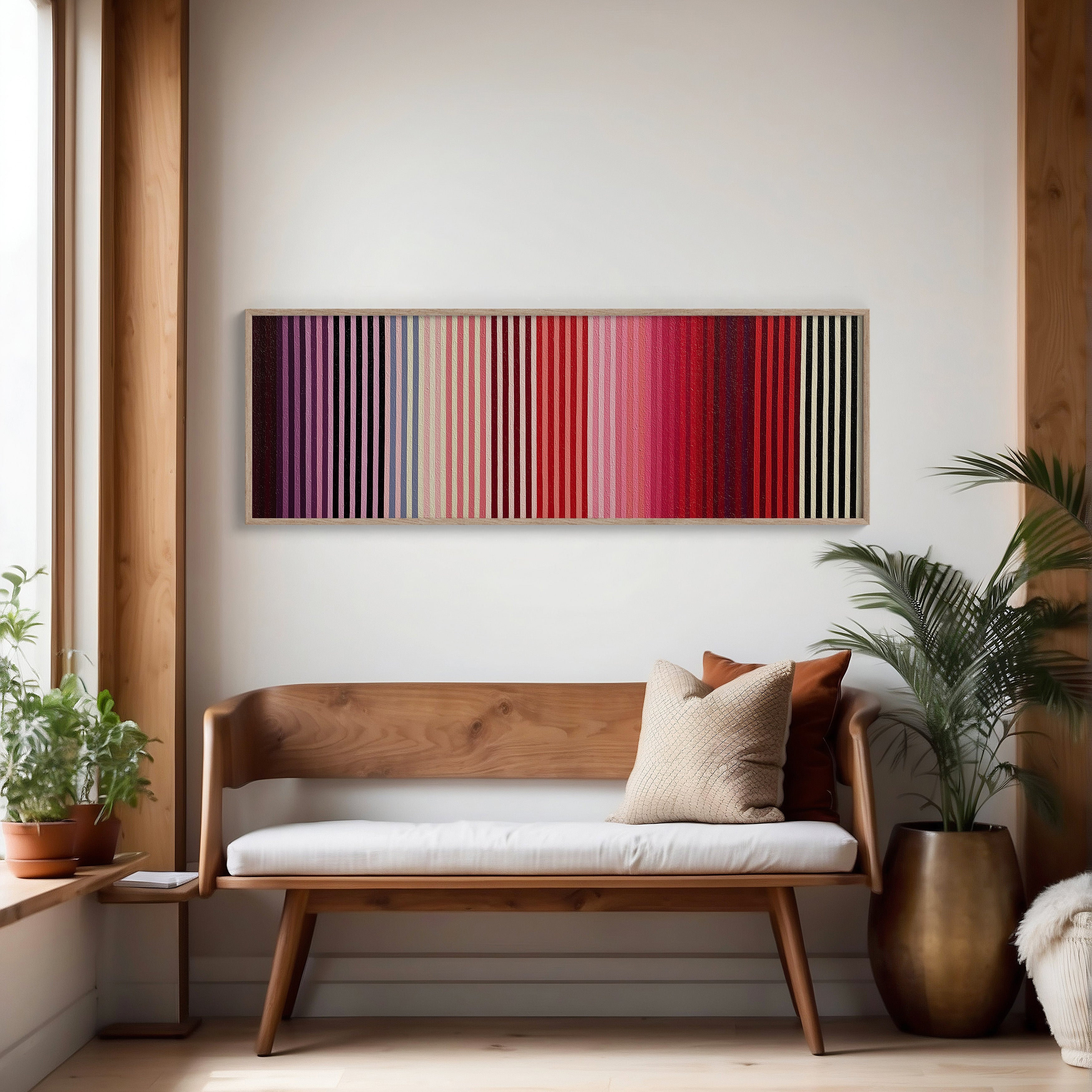 Vibrant Stripes In Modern Color Rhythm