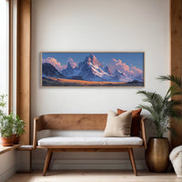 Majestic Alpine Mountain Landscape