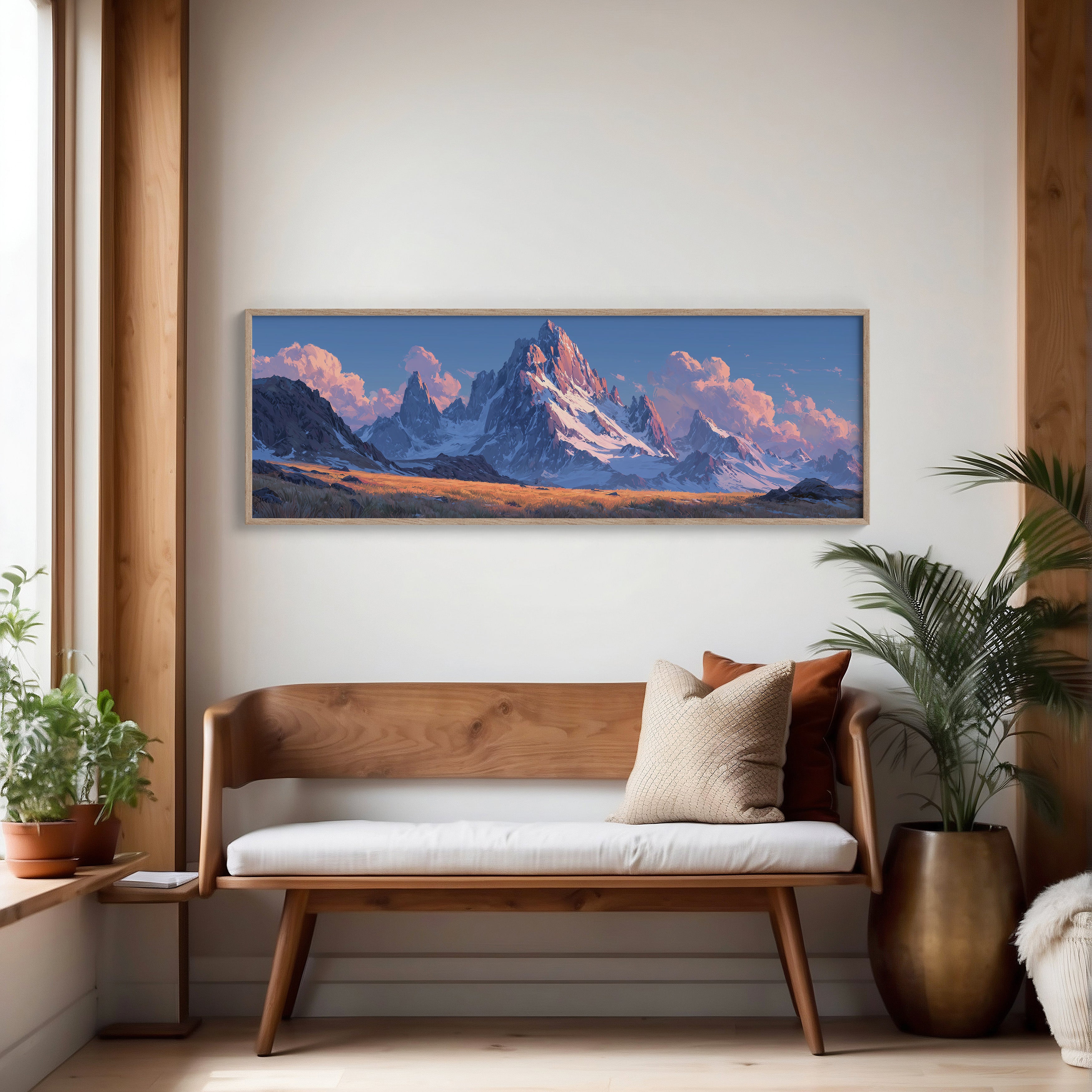 Majestic Alpine Mountain Landscape