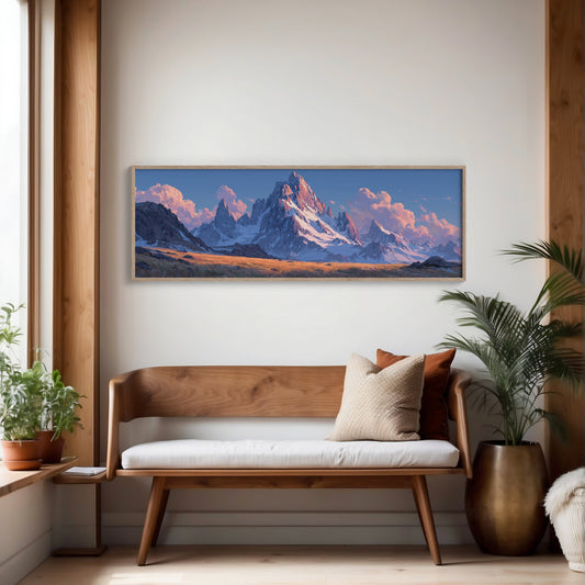 Majestic Alpine Mountain Landscape