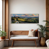 Sunlit Hills of Tuscany