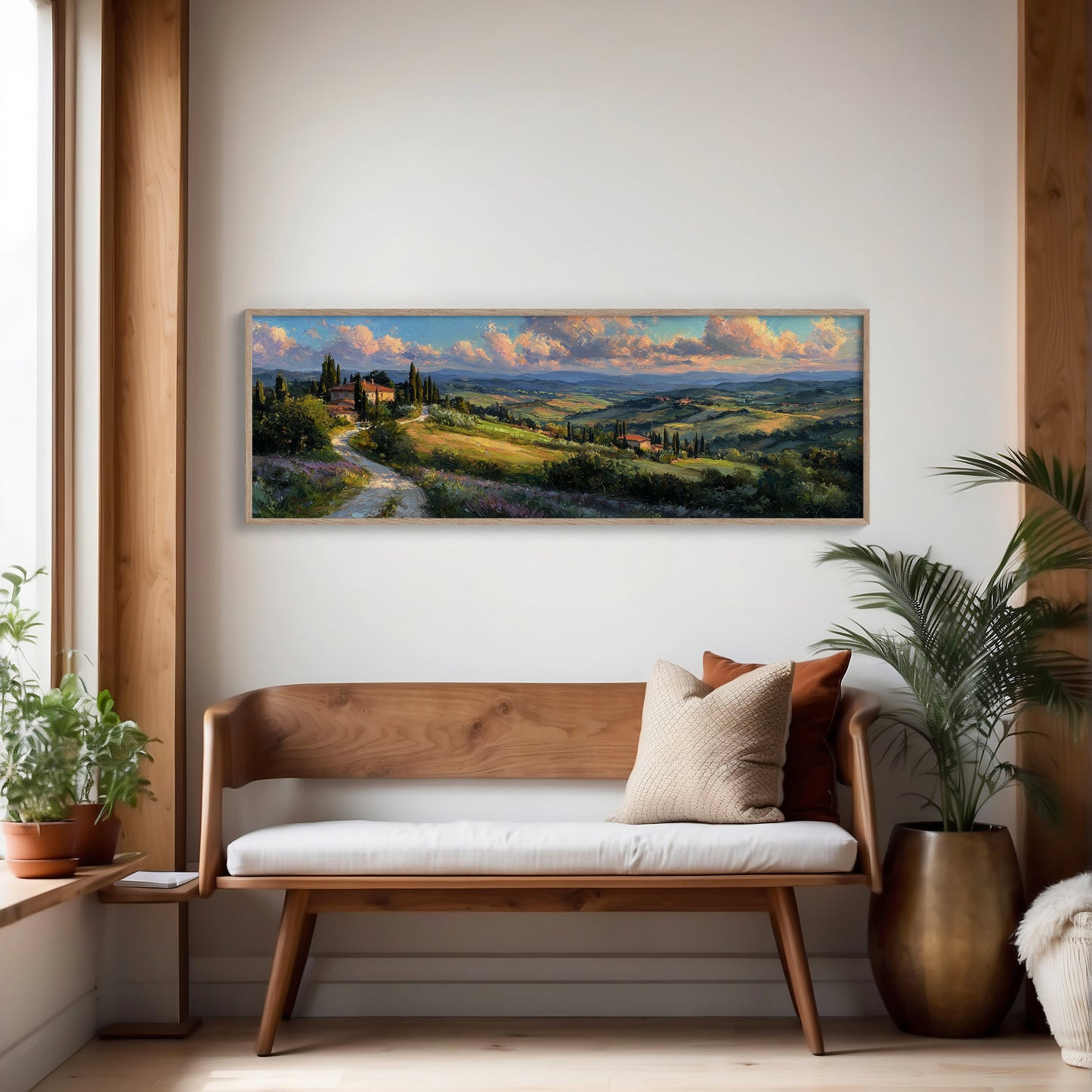 Sunlit Hills of Tuscany