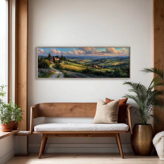 Sunlit Hills of Tuscany