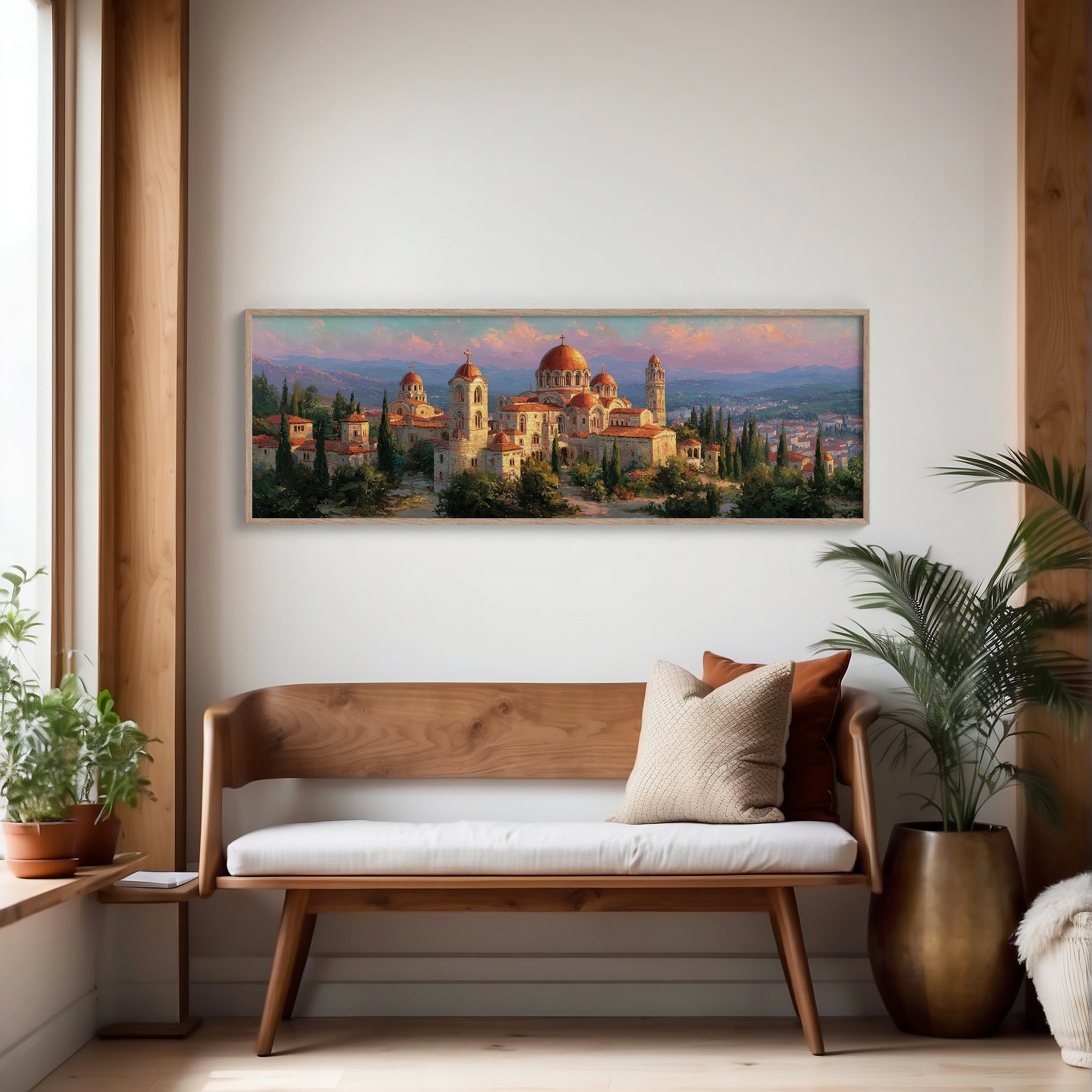 Golden Domes Above the Valley
